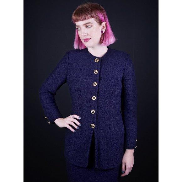 St. John Other - St John Collection Navy Suit Size 8